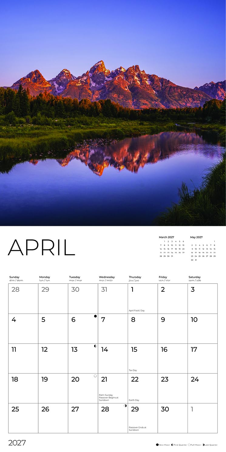 '27 Wall Calendar - American Landscapes