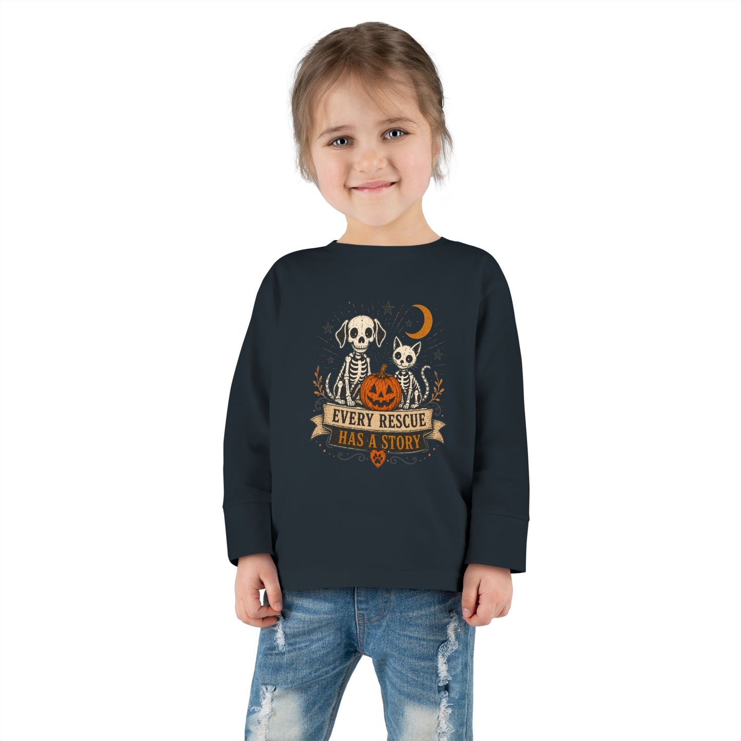 PFC: 'Loved to the Bone' Rescue - Toddler Long Sleeve Tee