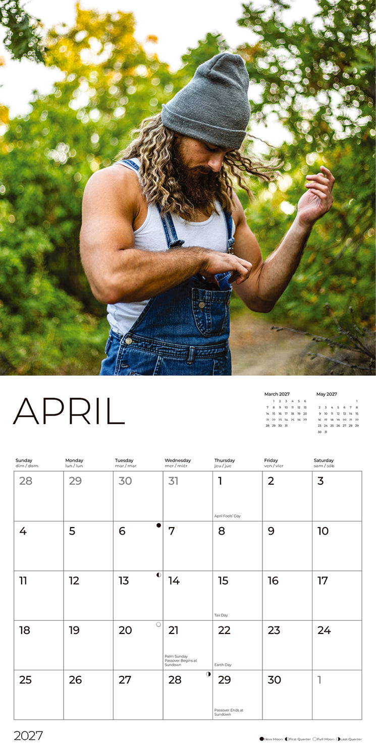 '27 Wall Calendar - Country Boys