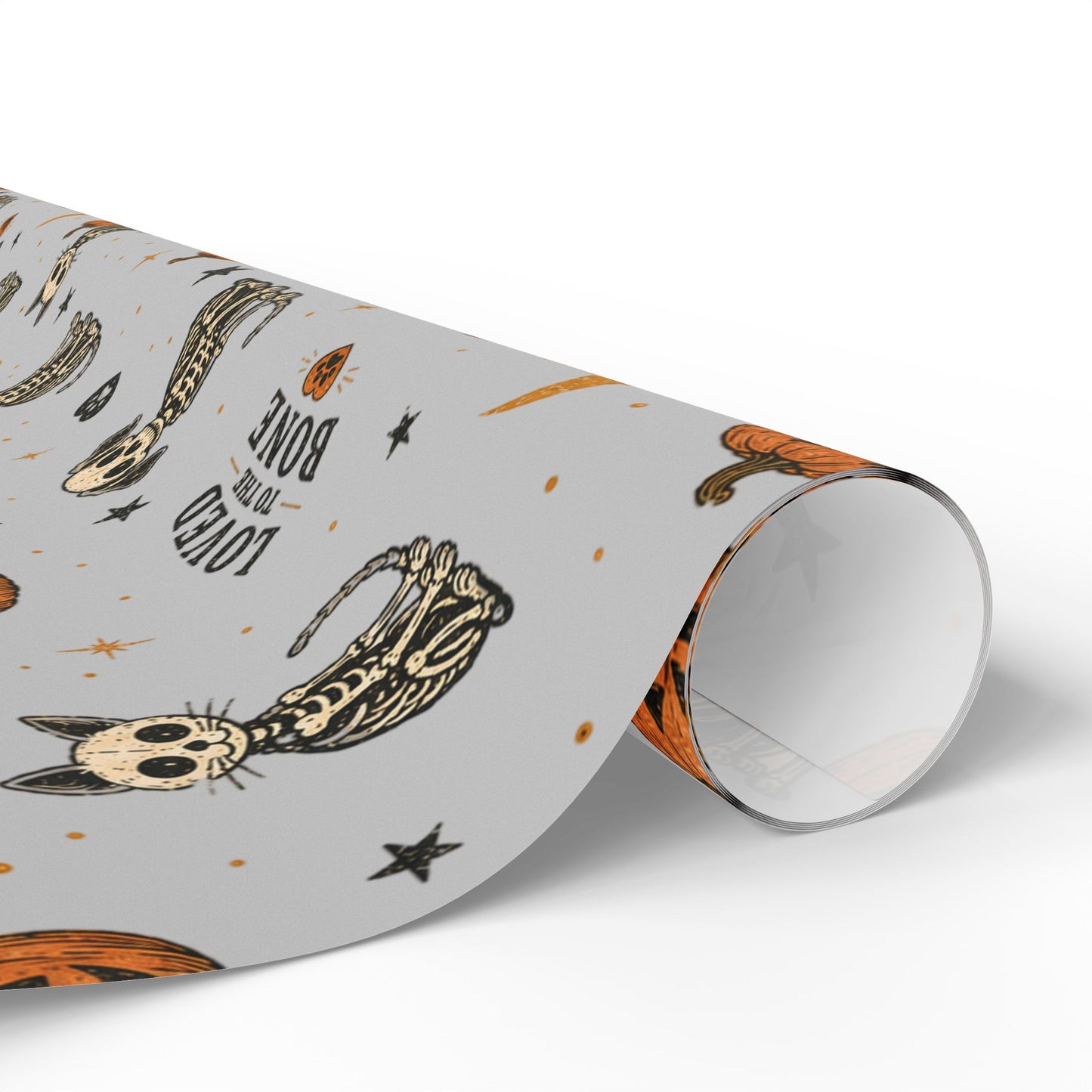 PFC: 'Loved to the Bone' Halloween - Wrapping Paper