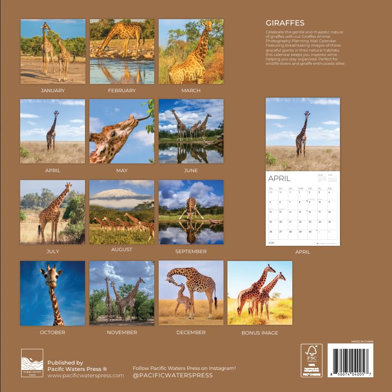 '26 Wall Calendar - Baby Animals