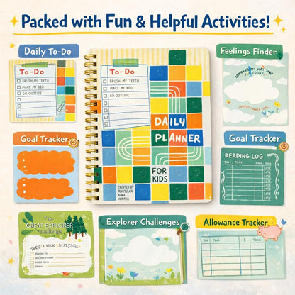 Kids Daily To-Do Journal - M. Hunter