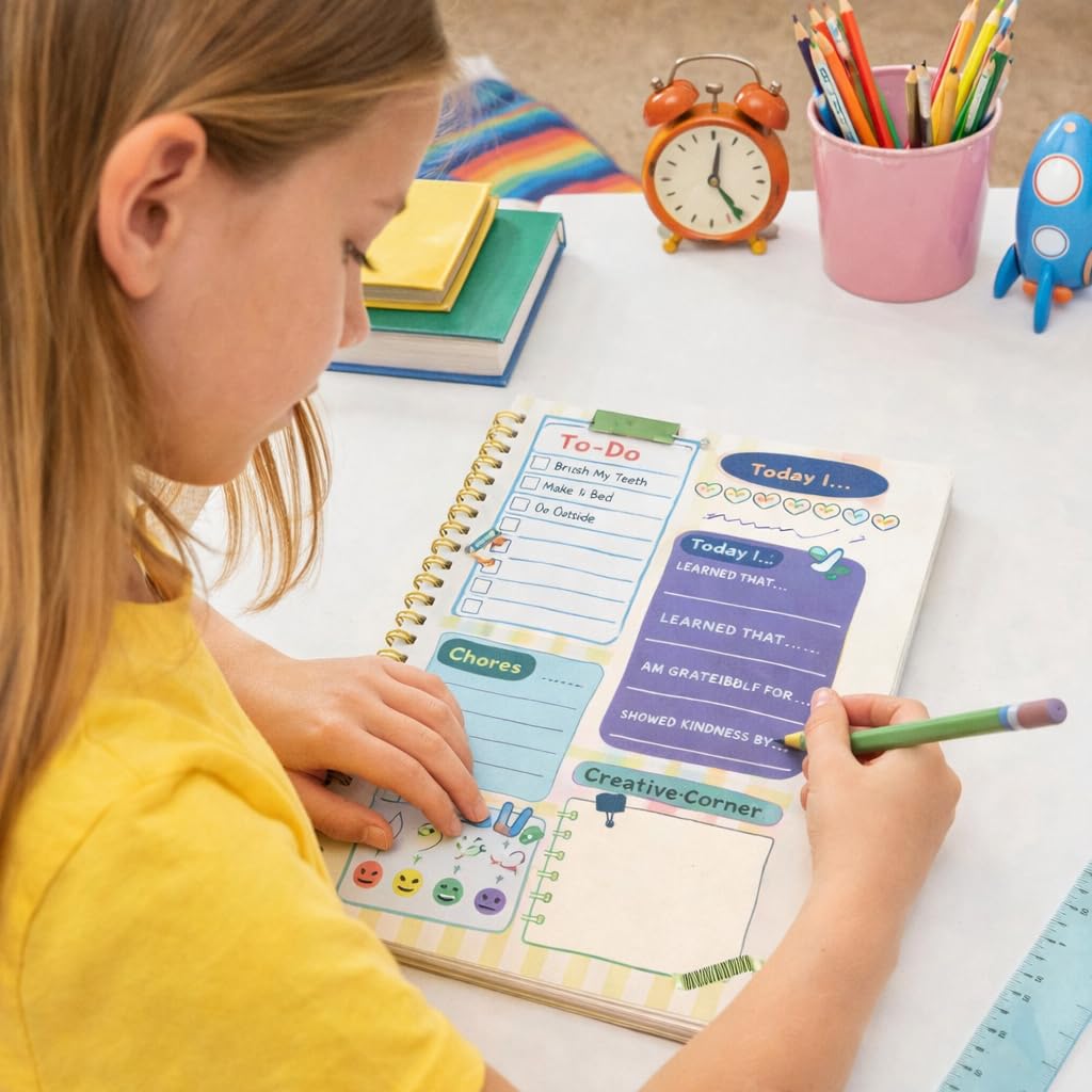 Kids Daily To-Do Journal - M. Hunter