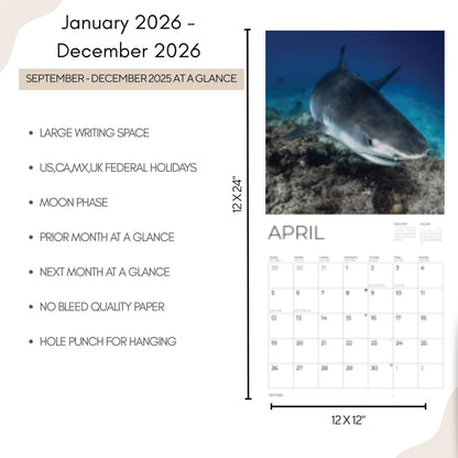 '26 Wall Calendar - Nature