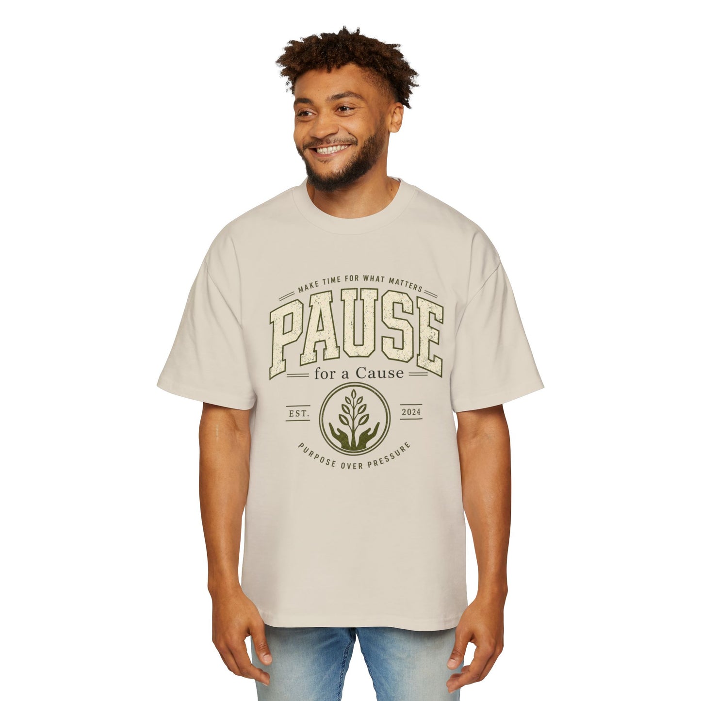 PFC: 'Pause' Vintage Graphic - Men's Tee