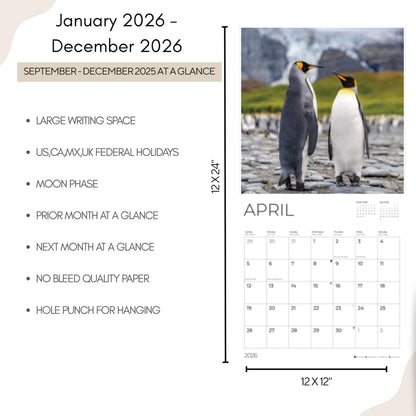 '26 Wall Calendar - Nature