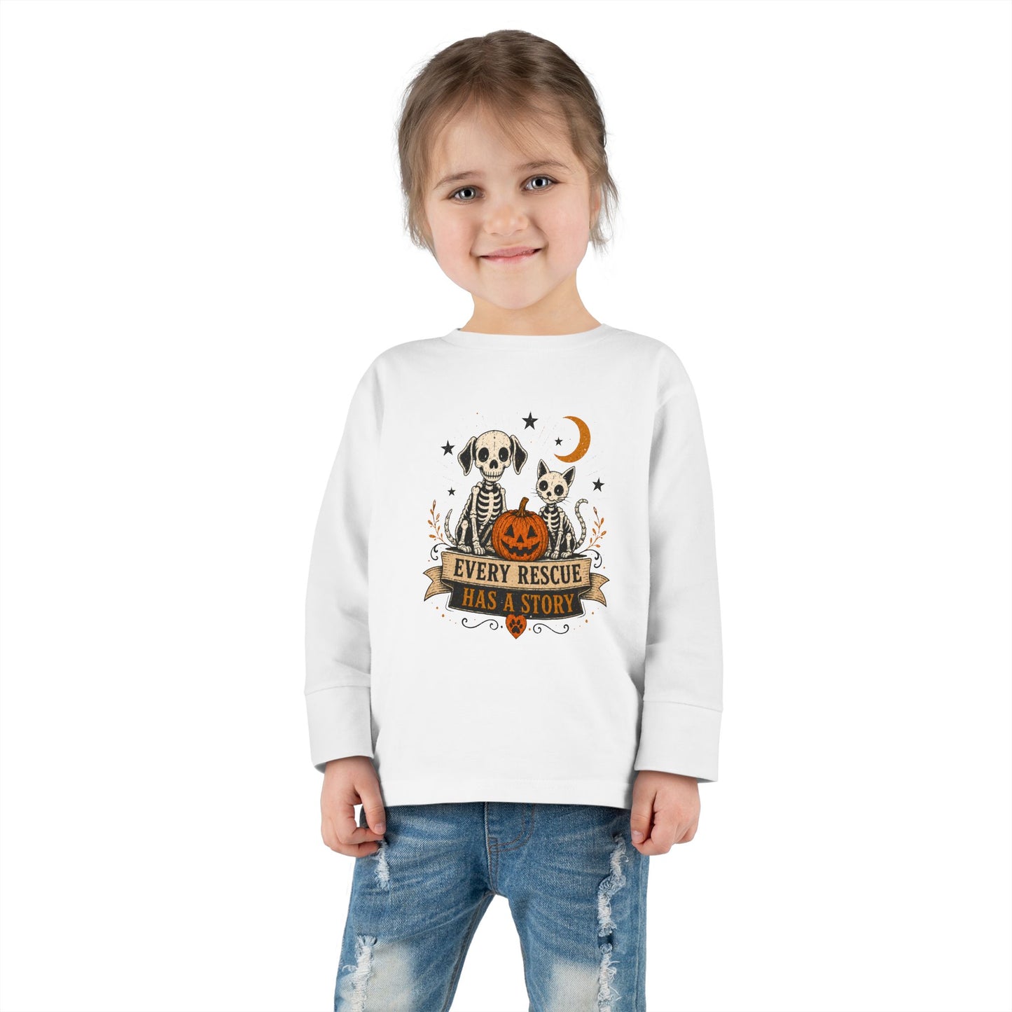 PFC: 'Loved to the Bone' Rescue - Toddler Long Sleeve Tee