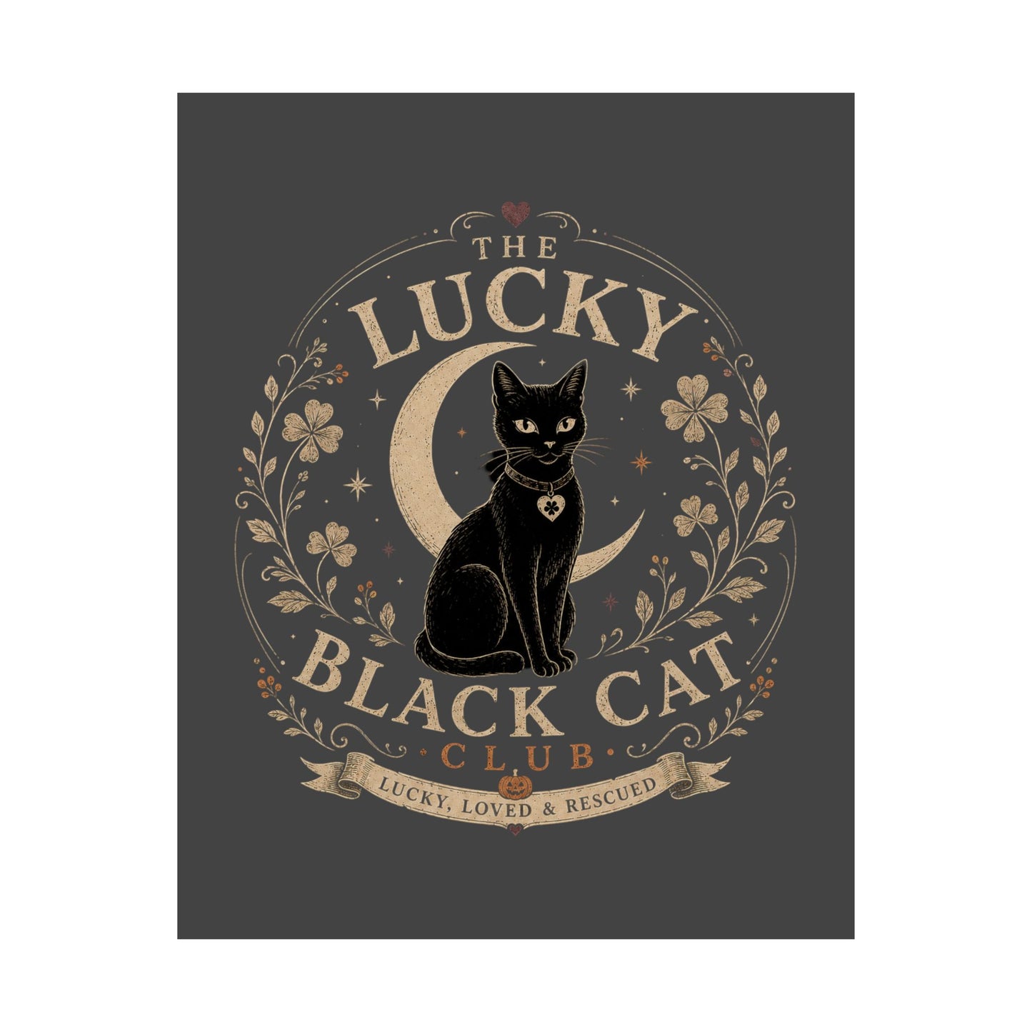 PFC: 'Lucky Black Cat Club' - Poster