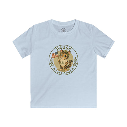 PFC: American Flag Kid's Tee - Gives Back!