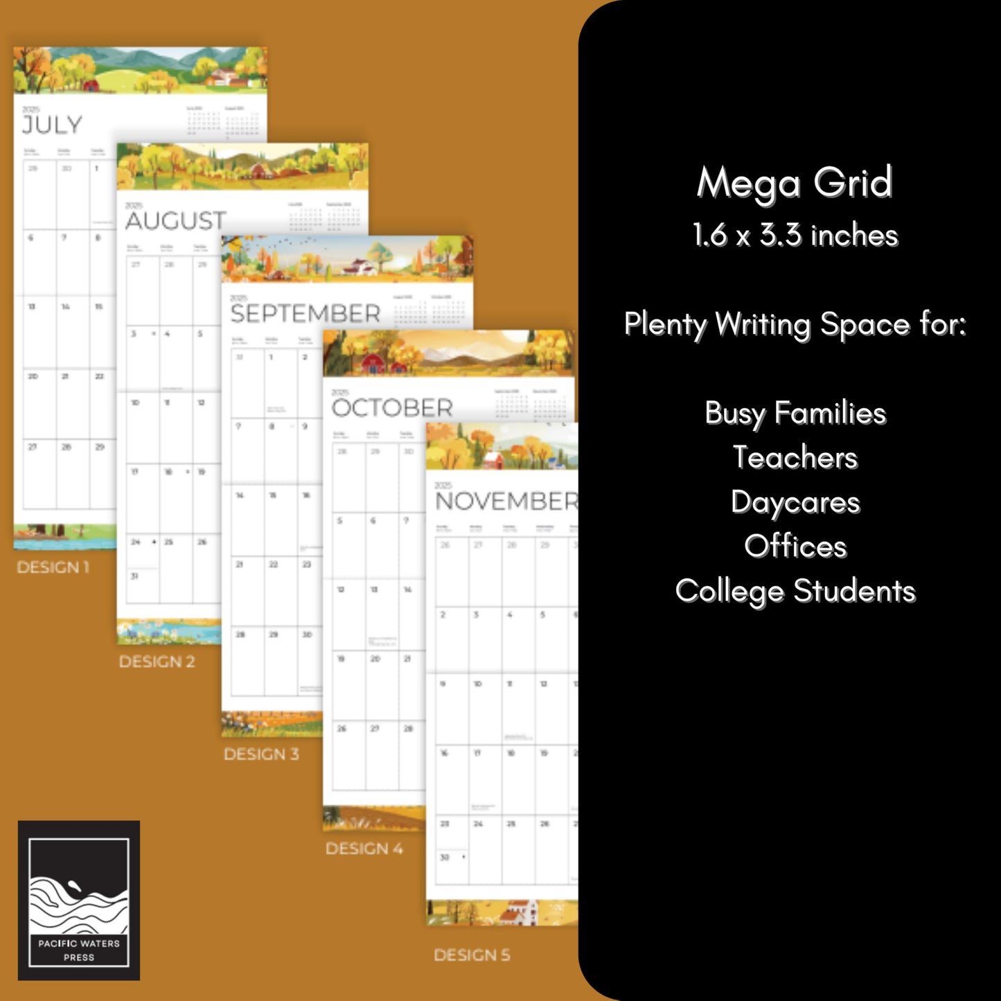 '26 Mega Wall Calendar - Animal Calendar