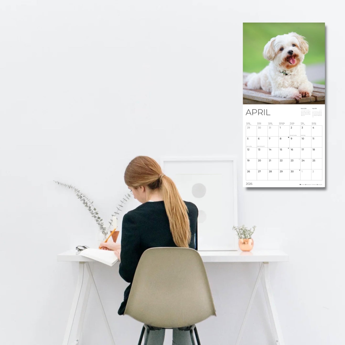 '26 Wall Calendar - Dogs