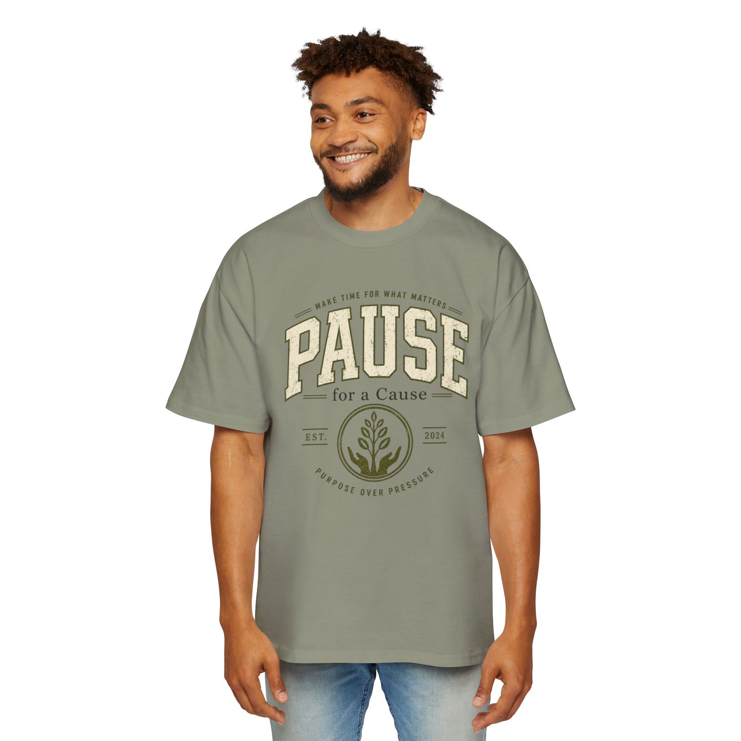 PFC: 'Pause' Vintage Graphic - Men's Tee