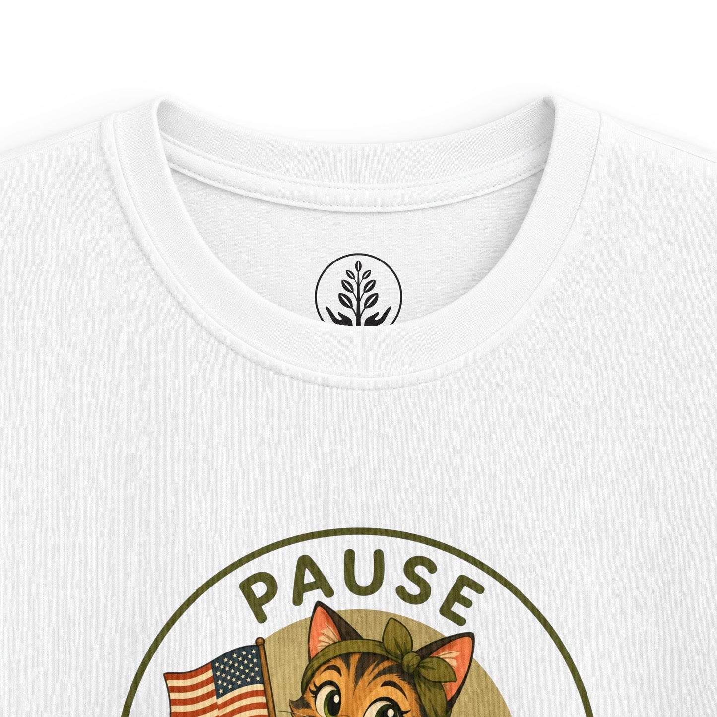 PFC: American Flag Kid's Tee - Gives Back!