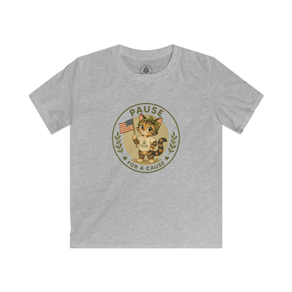 PFC: American Flag Kid's Tee - Gives Back!