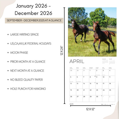 '26 Wall Calendar - Baby Animals