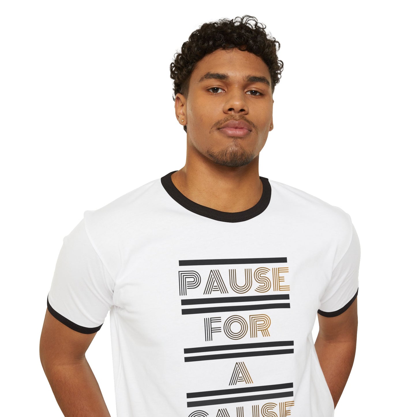 Pause For A Cause Ringer T-Shirt