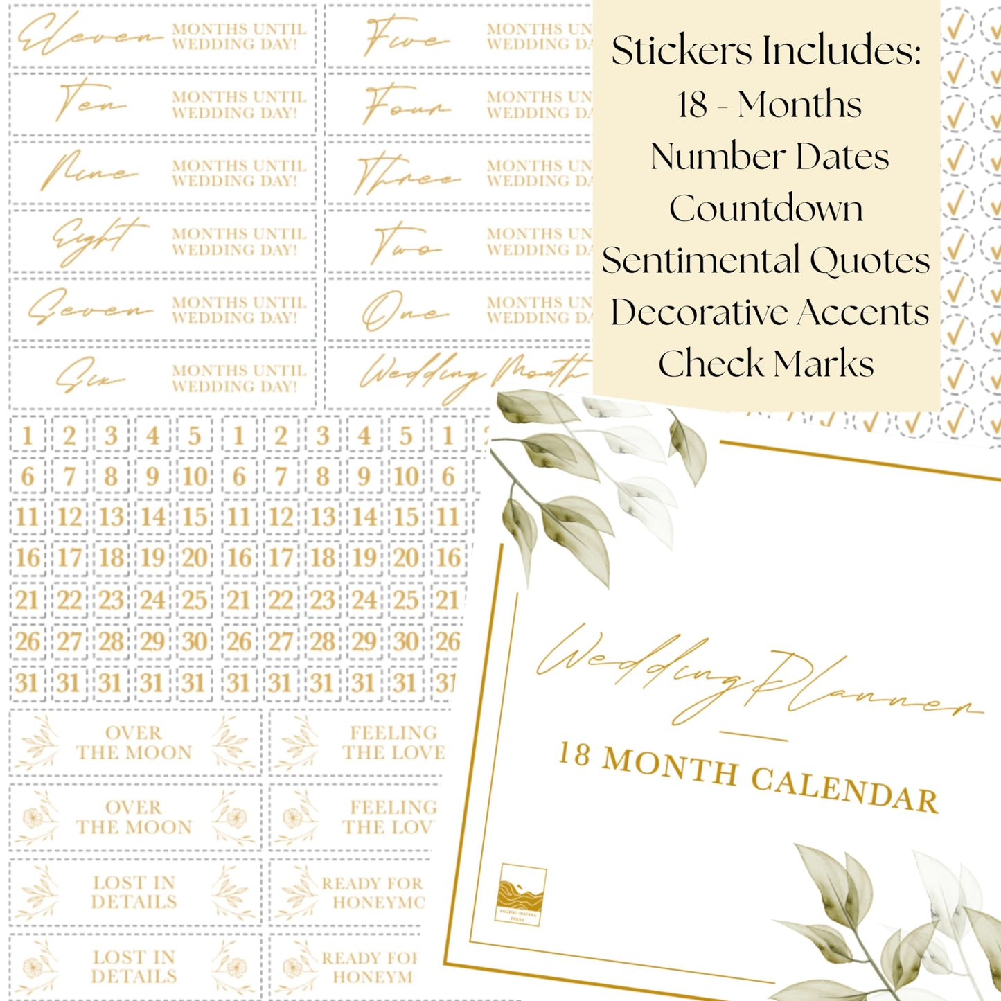 Wedding Planning Calendar – 18 month