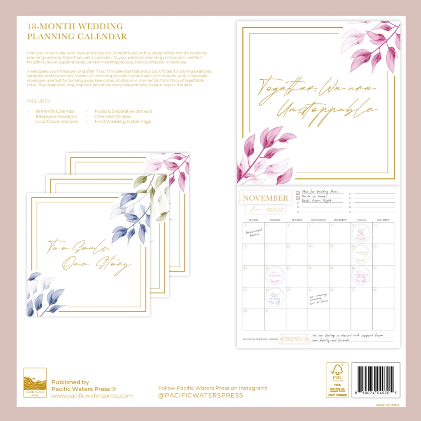 Wedding Planning Calendar – 18 month