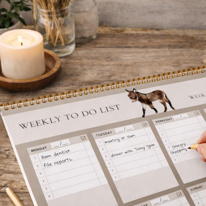 PFC: Weekly Planner - Spiral Pad - Gives Back!