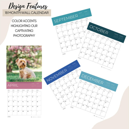 '26 Wall Calendar - Dogs - 18mo
