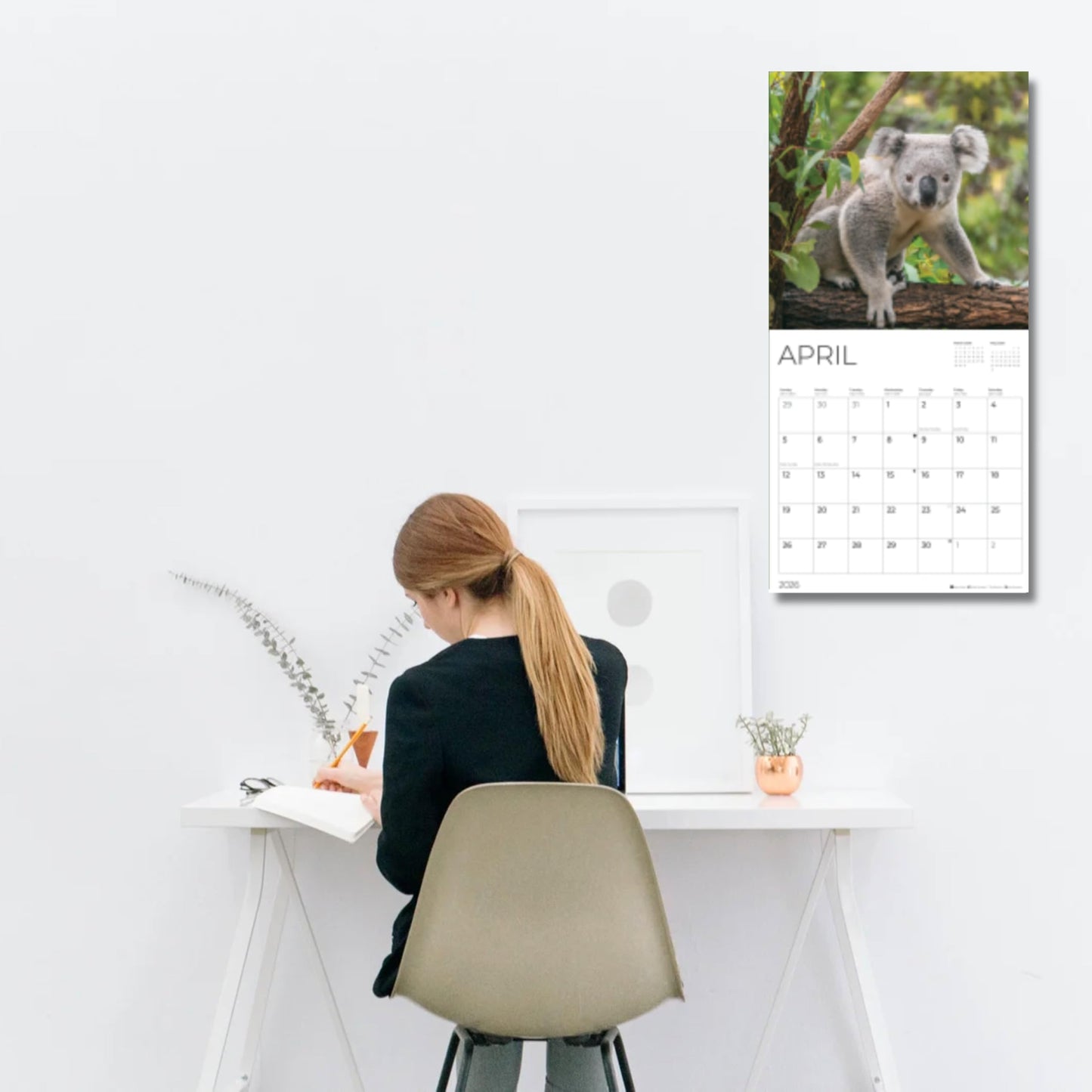 '26 Wall Calendar - Baby Animals