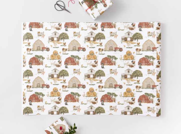PFC: Farm Life Wrapping Paper - Gives Back!