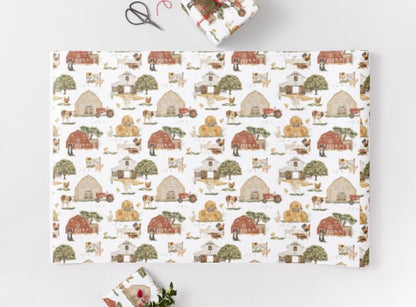 PFC: Farm Life Wrapping Paper - Gives Back!