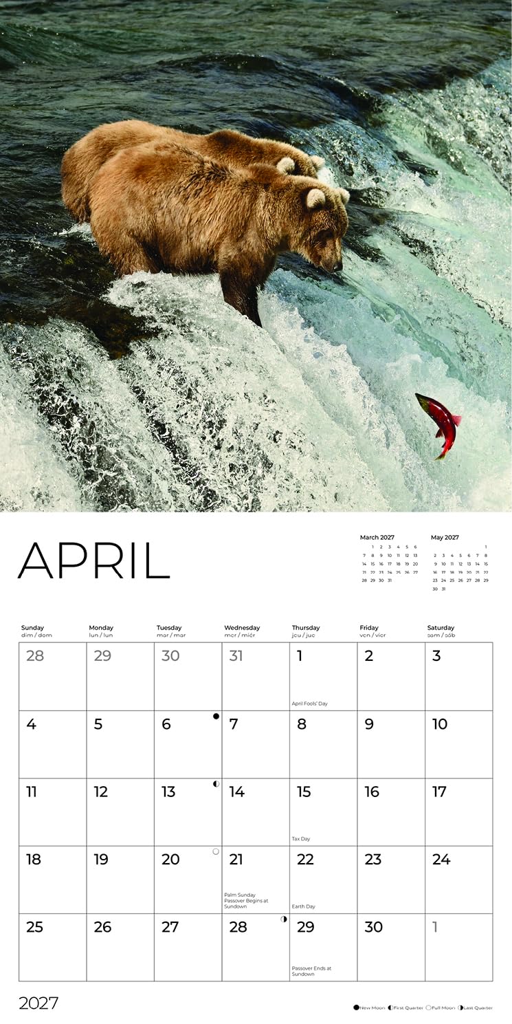 '27 Wall Calendar - Alaska