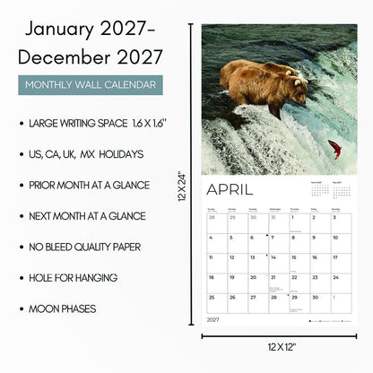 '27 Wall Calendar - Alaska