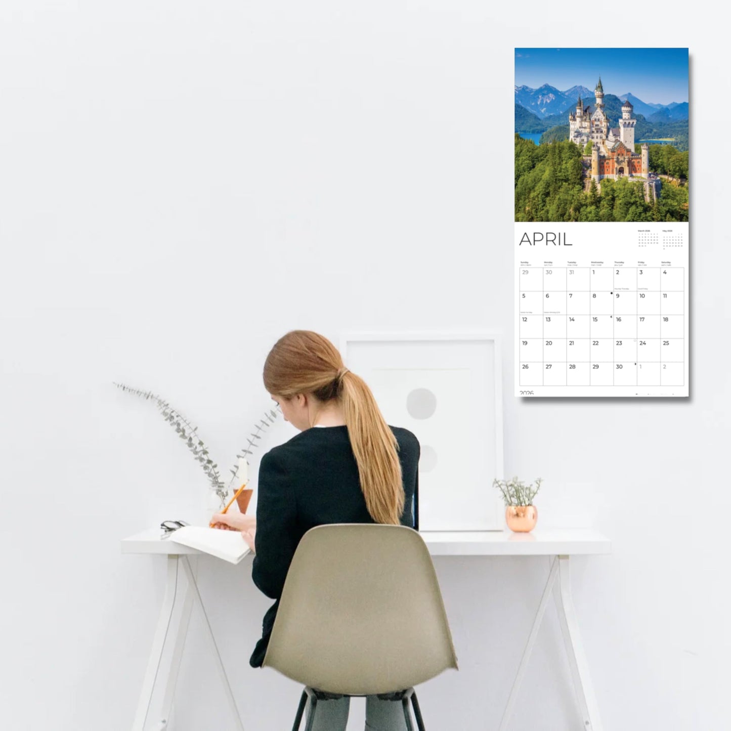 '26 Wall Calendar - Travel