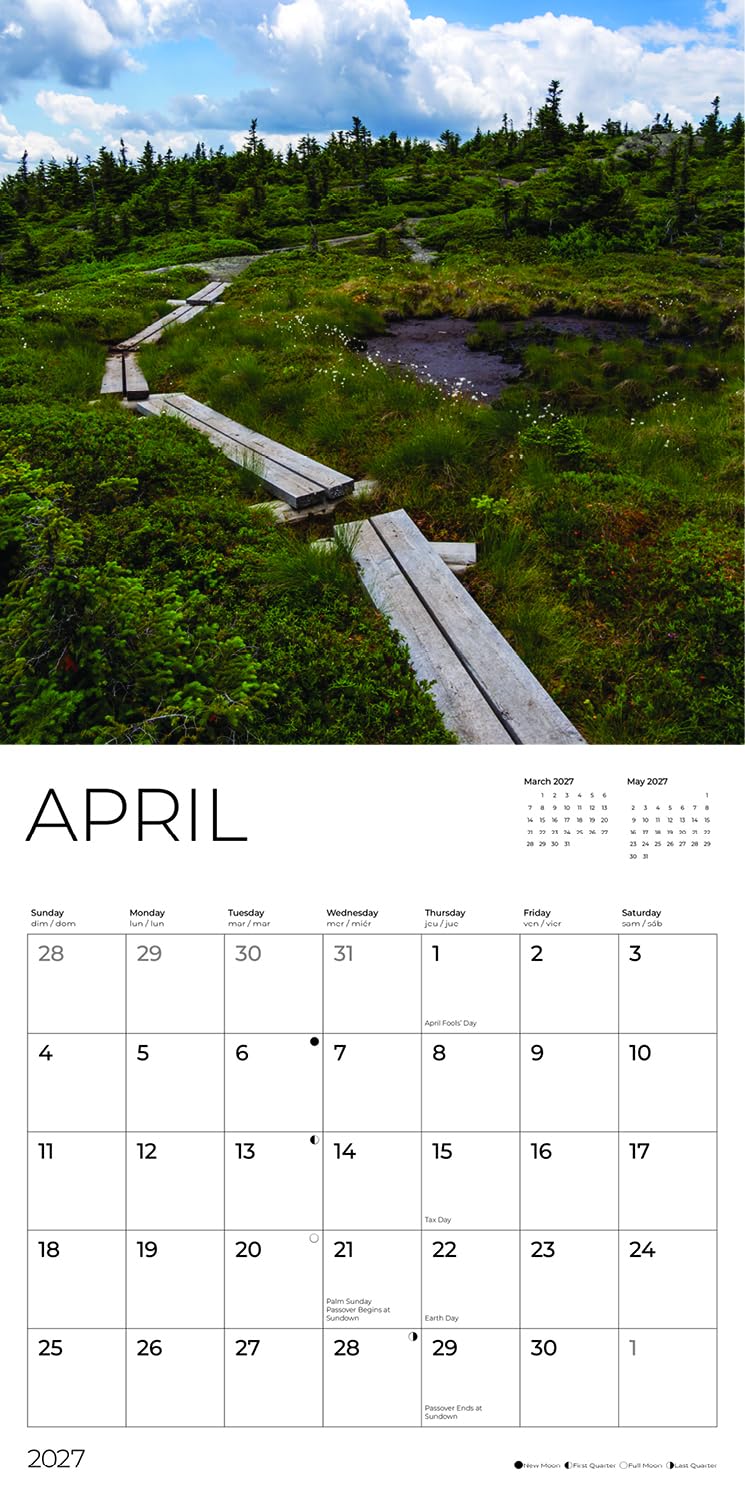 '27 Wall Calendar - Appalachian Trail