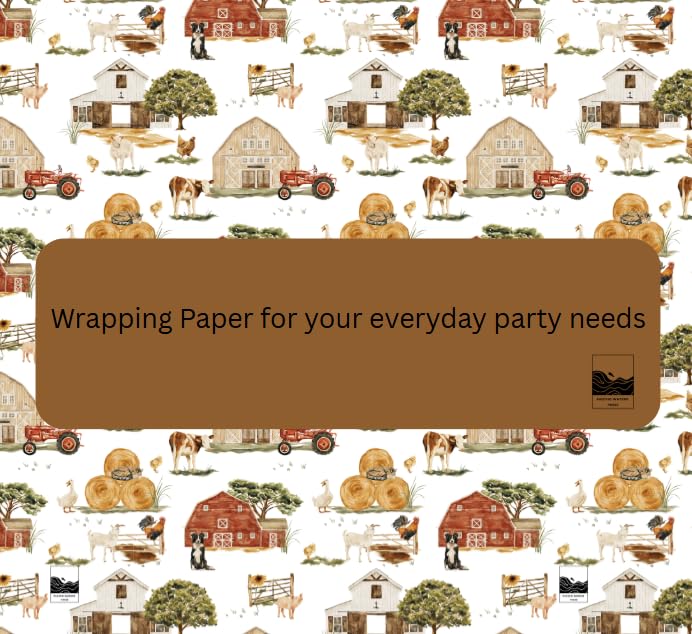 PFC: Farm Life Wrapping Paper - Gives Back!