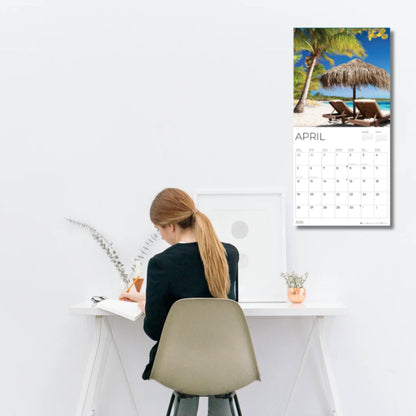 '26 Wall Calendar - Beaches around the Globe
