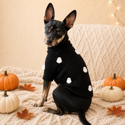 PFC X Found My Animal - BOO! Ghosts Dog Sweater