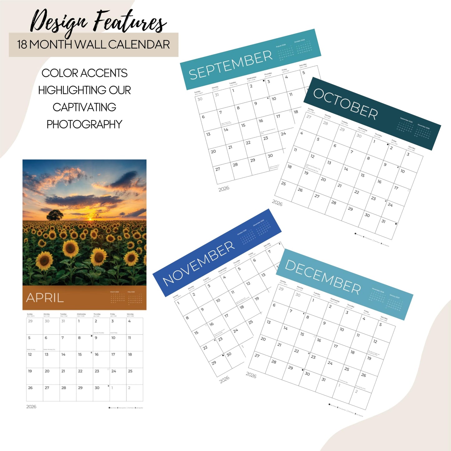 '26 Wall Calendar - Pathways - 18mo