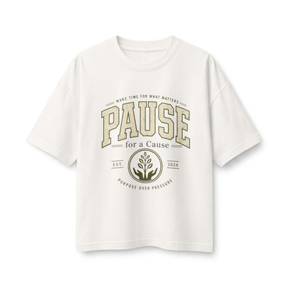 PFC: 'Pause' Vintage Graphic - Women's Tee