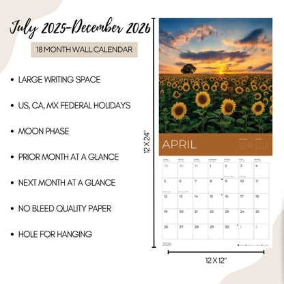 '26 Wall Calendar - Pathways - 18mo