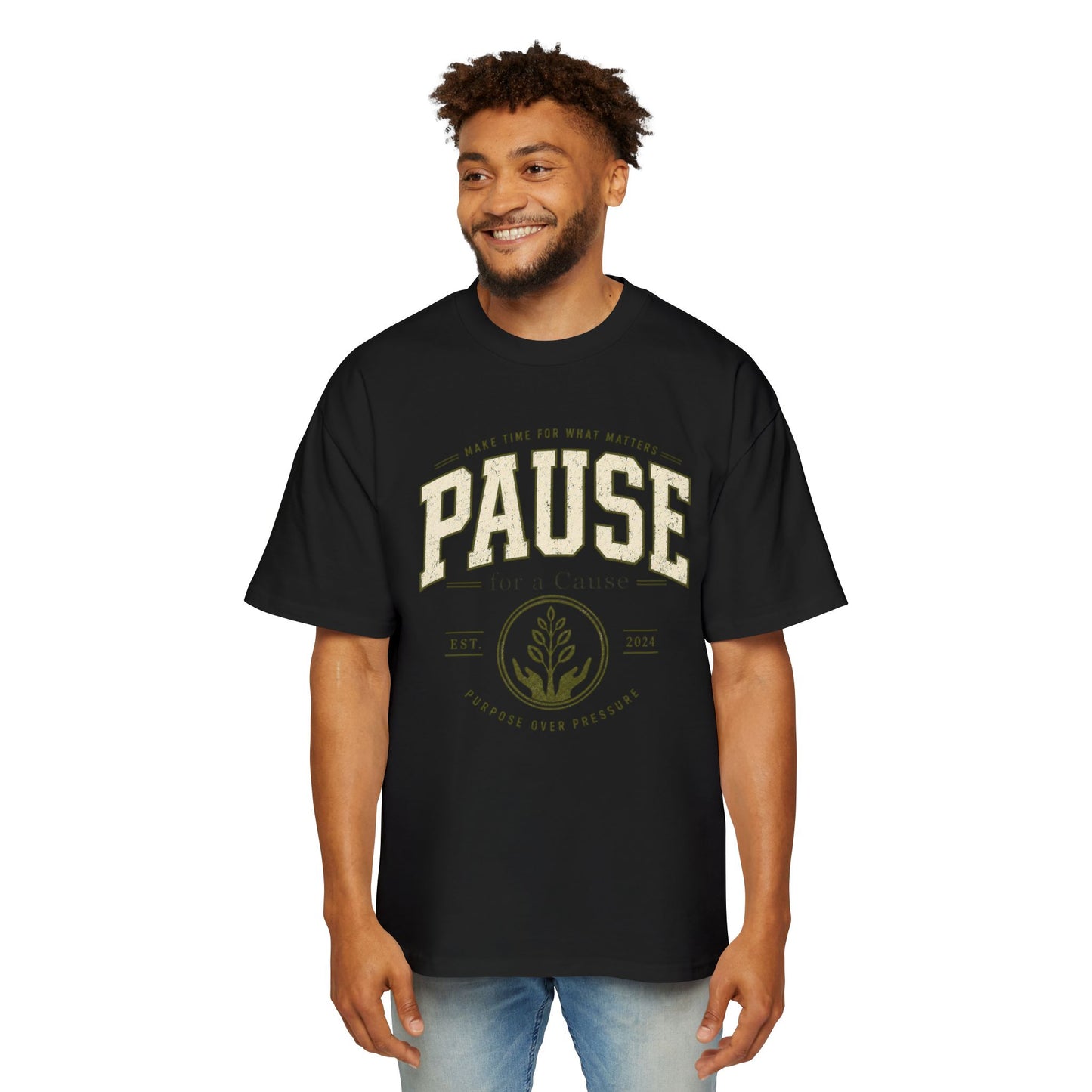 PFC: 'Pause' Vintage Graphic - Men's Tee
