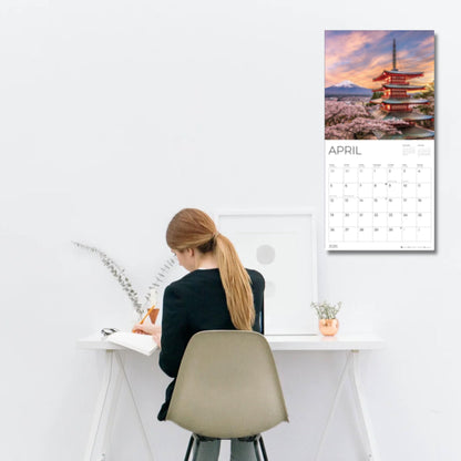 '26 Wall Calendar - Travel