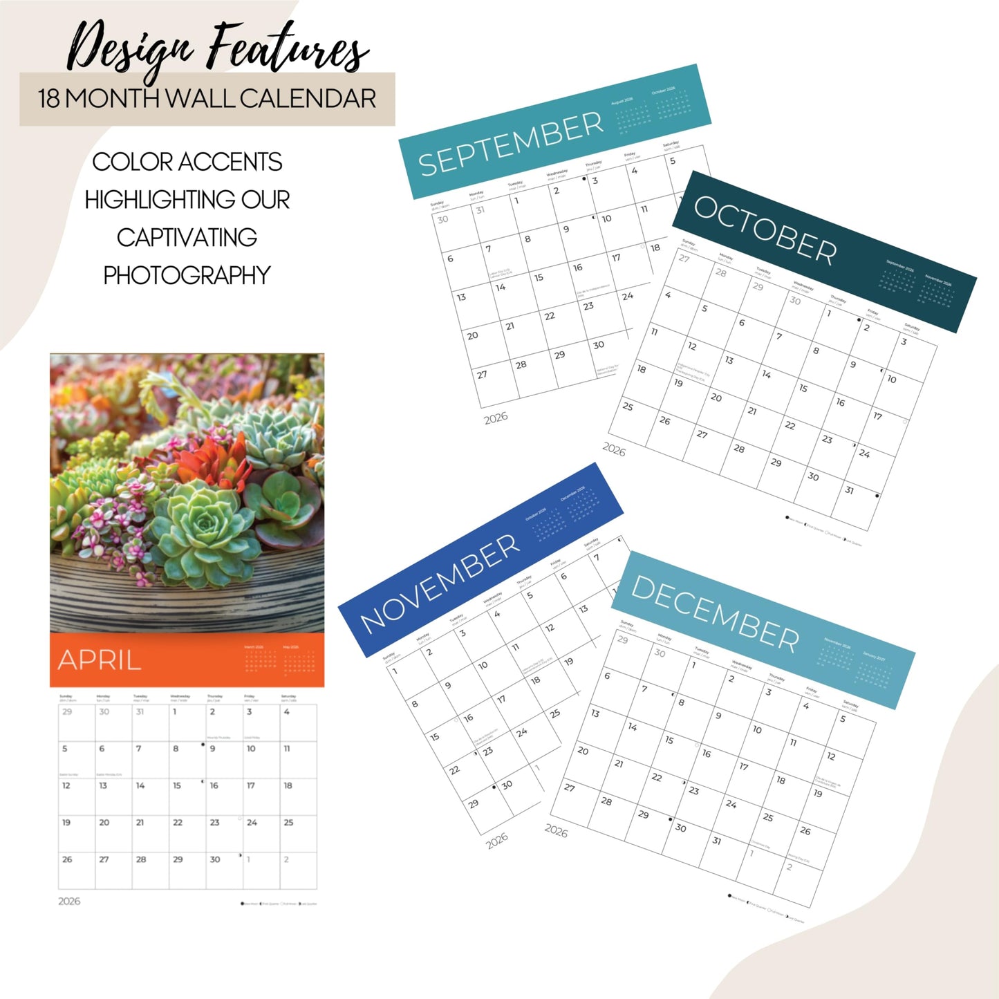 '26 Wall Calendar - Pathways - 18mo