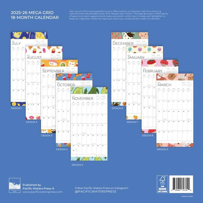 '26 Mega Wall Calendar - Animal Calendar