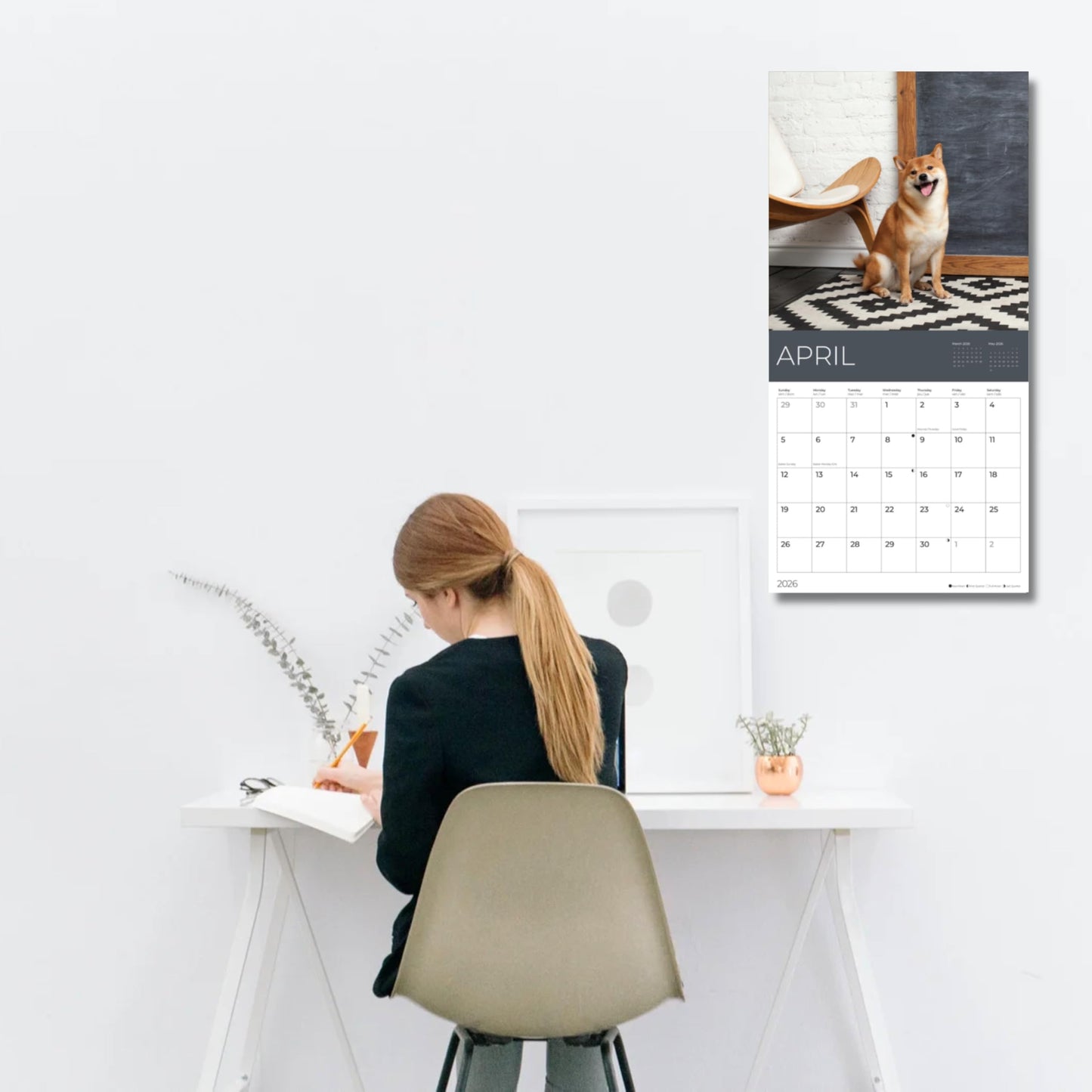 '26 Wall Calendar - Dogs - 18mo