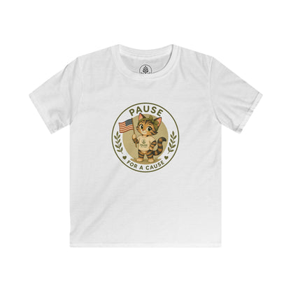 PFC: American Flag Kid's Tee - Gives Back!