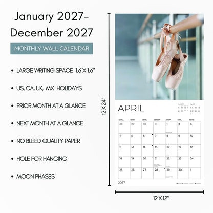 '27 Wall Calendar - Ballet