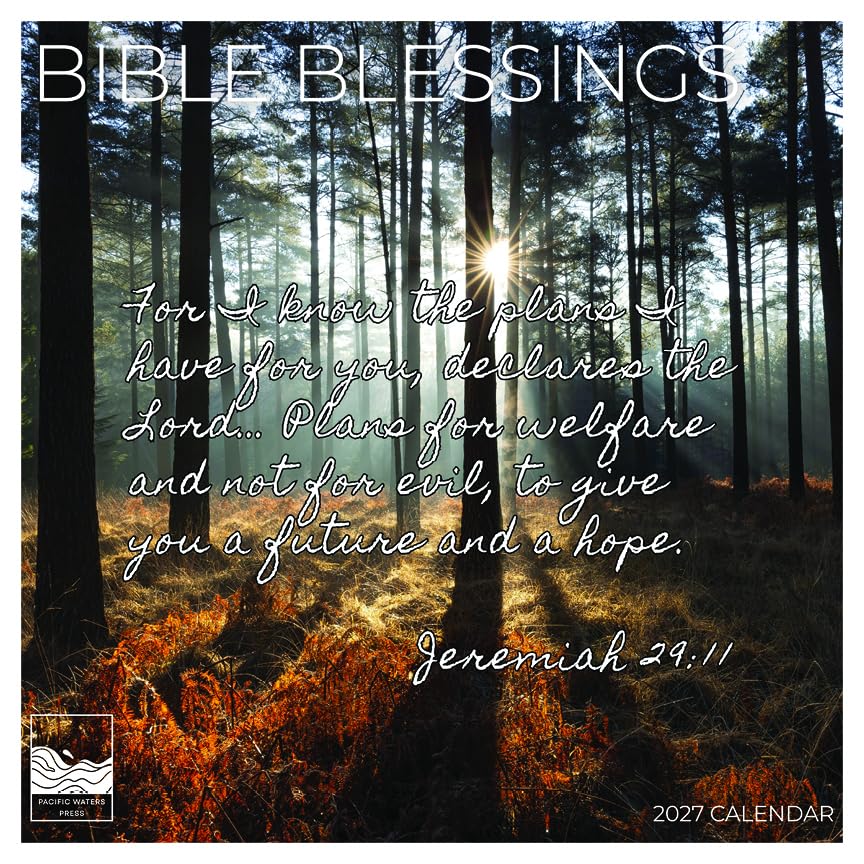 '27 Wall Calendar - Bible Blessings