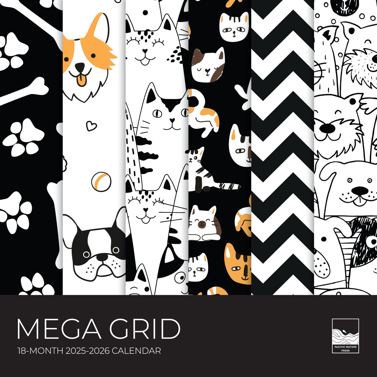 '26 Mega Wall Calendar - Animal Calendar