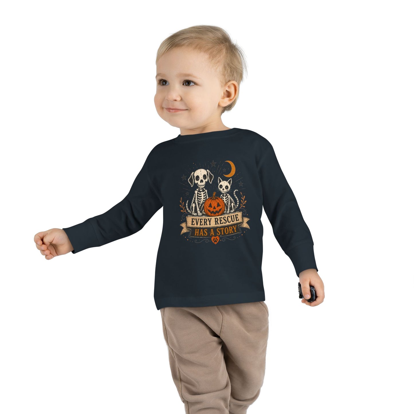 PFC: 'Loved to the Bone' Rescue - Toddler Long Sleeve Tee