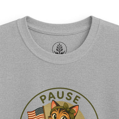 PFC: American Flag Kid's Tee - Gives Back!