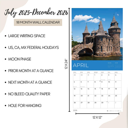 '26 Wall Calendar - Nature - 18mo