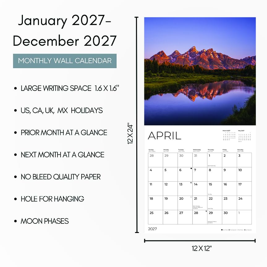'27 Wall Calendar - American Landscapes